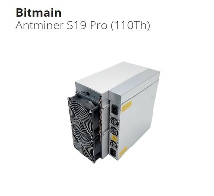 Macchina d'estrazione di Asic Bitcoin Bitmain Antminer S19/S19pro/S19J pro 110t 104t 100t 96t 95t