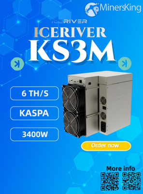 Iceriver KS3M 6T 3200W KAS Mining Machine con connessione di rete Ethernet