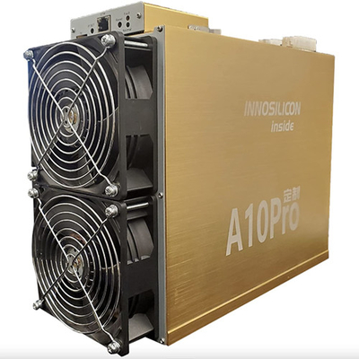 Minatore Innosilicon A10 pro Ethmaster 500mh 720M di Asic del metallo 750M 1300W per estrazione mineraria di ETH