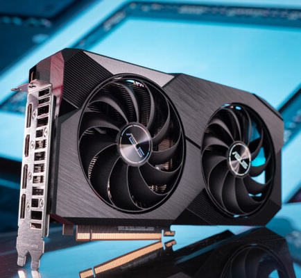 Bit di Rig Graphics Card 14000MHz 8pin 128 di estrazione mineraria di RX 6600 8G AMD RADEON