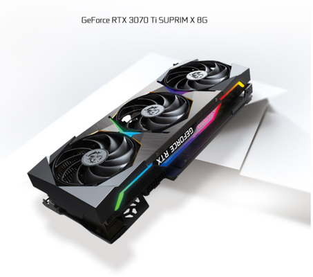 Estrazione mineraria Rig Graphics Card 256bit di Suprim del Ti di MSI Geforce Rtx 3070